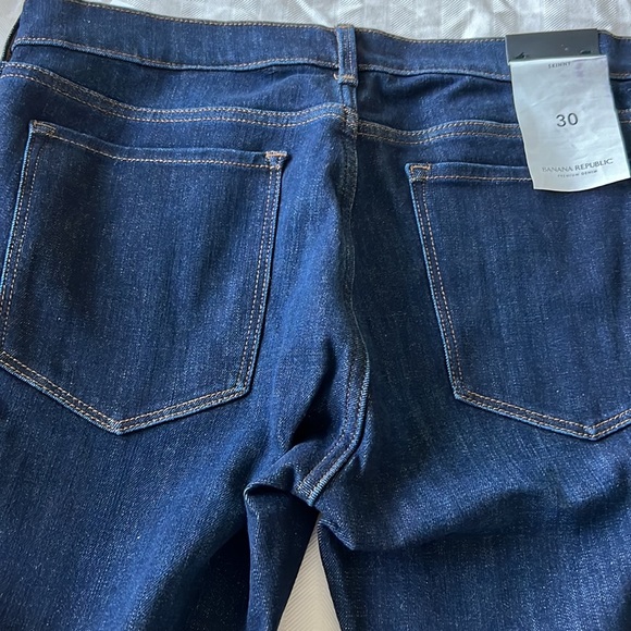 Banana Republic Mid- Rise skinny Suzy jean Medium Wash size 30 - Picture 12 of 14
